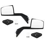 Hood Mirror Assembly For Volvo Vnl 2000-2015, Black With Arm Repl.... Fixed Price $124.32.