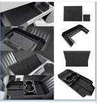 Bestevmod Floor Lower & Front Console Box With Cup Holder For Tesla. Fixed Price $49.95.