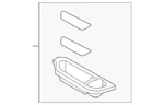 Genuine Ford Cup Holder BB5Z-7813560-AB. Fixed Price $73.79.