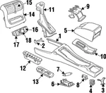 Genuine Gm Cup Holder 9105189. Fixed Price $69.12.