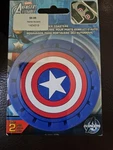 Marvel Avengers Assemble Auto Cup Holder Coaster 2PCS - Captain America. Fixed Price $11.99.