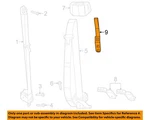 Chrysler Oem 19-23 1500 Rear Seat Belts-child Brkt 68345928AA. Fixed Price $31.57.