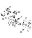 Genuine Mopar Cup Holder Mat 1RY42JXWAB. Fixed Price $10.14.