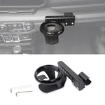 Black Passenger Grab Handle Cup Holder Mount For Jl Wrangler/jt Gladiator 2024+. Fixed Price $28.49.