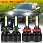 For Volvo XC60 2010-2017 4X H7 H11 6000K Led Headlight High & Low Beam Bulbs Kit. Fixed Price $39.99.