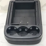 07-13 Silverado Sierra Center Console Jump Seat Armrest Cup Holder Black JS5. Fixed Price $116.99.