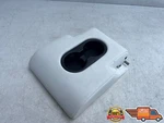 2020-2023 Tesla Model Y 2ND Row Middle Center Cup Holder Armrest White Oem 20-23. Fixed Price $75.00.