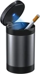 Ashtray With Lid,smokeless For Cup 11CM/4.33IN X 7CM/2.75IN, Grey. Fixed Price $18.56.