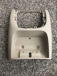 07-13 Silverado Tahoe Center Console Rear Trim Panel Cover Tan. Fixed Price $34.00.