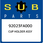 Subaru Cup Holder Assy 92023FA000, New Genuine Oem Part. Fixed Price $90.82.
