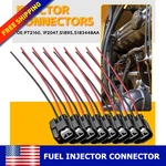 S824 S-824 1P1344 WPT-1051 PT2160 8PCS Fuel Injector Harness Connector Pigtail. Fixed Price $21.99.