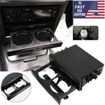 Universal Car Dash Trim Double Din Radio Pocket Drink Cup Holder Storage Box Kit. Fixed Price $16.85.