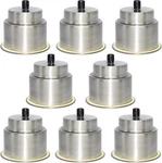 Set Of 8 Stainless Steel Cup Drink Holder Insert W/ Drain Marine Boat Rv Camper. Fixed Price $43.99.