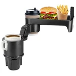 360 Rotating Car Cup Holder Expander Adjustable Auto Mount Food Tray. Fixed Price $31.09.