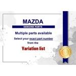 Genuine Mazda Holder Cup - Multiple Part Numbers Set T032. Fixed Price $133.68.