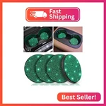 Tobequeen Car Cup Holder Coaster, 4 Pcs Crystal Rhinestone Diamond Bling. Fixed Price $11.27.