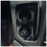 C8 Corvette Cup Holder Coaster Inserts - Set Of 2. Fixed Price $55.22.