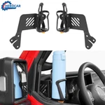 2PCS Front Side Door Mounting Cup Holder Panel Decor For Jeep Wrangler Jl Jt 18+. Fixed Price $41.99.