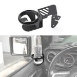 Left Side Dash Mount Door Cup Holder Bracket For Jeep Wrangler Jl Jt 18+ Us. Fixed Price $24.99.