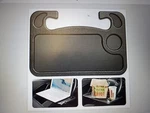 Cutequeen Car Food Table And Laptop Desk - Black (1 Piece). Fixed Price $5.99.