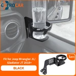 Right Dash Mount Door Cup Holder Bracket For Jeep Wrangler Jl Jt 18+ Black. Fixed Price $28.99.