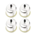 Marine City Silver Stainless Steel Drink Cup Holder With Center Drain For Boats. Fixed Price $17.30.