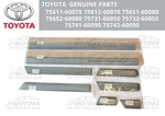 Toyota Genuine Land Cruiser FZJ80 1993-97 Door Mouldings Lh Rh Set Of Japan. Fixed Price $558.00.