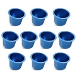 10-PACK Blue Jumbo Aluminum Cup Drink Holder For Car/truck/camper/rv/marine Boat. Fixed Price $32.98.
