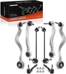 8PCS Front Lower Suspension Control Arm Bar Link & Tie Rod End Kit For Bmw E60. Fixed Price $130.95.