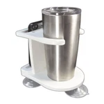 Taco Marine White Drink Holder Single Tumbler With Phone P01-2010W. Fixed Price $39.98.