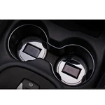 Blue Solar Led Energy Cup Holder Insert Interior Car Tray Light Lamp Kit Usb .... Fixed Price $21.91.