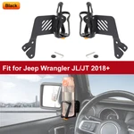 2X Front Left+right Door Mount Bottle Cup Holders For Jeep Wrangler Jl Jt 2018+. Fixed Price $41.99.