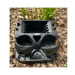Go Gear Mini Console Drink Coin Cd Phone Holder For Car Truck Black Adjustable. Fixed Price $14.99.