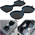 Auovo 3D Cup Holder Inserts Compatible With 2PCS Coasters, Blue. Fixed Price $12.35.