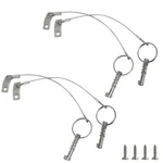 Pcs Full 316 Stainless Steel Marine Hardware Quick Release Pin 1/4" Diamete.... Fixed Price $21.19.