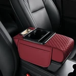 Car Armrest Cushion Center Console Cover With Cup Holder&tissue Box&phone. Fixed Price $16.70.