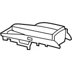 New Genuine Mercedes-benz Cover 20768000399G23 / 207-680-00-39-9G23 Oem. Fixed Price $1322.76.
