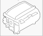 Infiniti Center Console Cup Holder 684301MA2B Oem. Fixed Price $295.00.