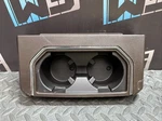 2017-2022 Ford F250 F350 Rear Console Cup Holder Brown W/chrome HC3B-2504D74-BAW. Fixed Price $129.99.