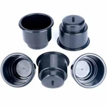 8 Pack Amarine Made Recessed Plastic Cup Drink Can Holder Boat Car Table Black. Fixed Price $23.99.