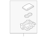 Genuine Audi Cup Holder 4G0-862-534-C-DA4. Fixed Price $149.78.