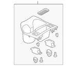 Genuine Nissan Cup Holder 96912-6FK0A. Fixed Price $49.28.