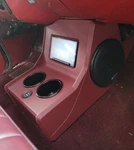 Chevrolet Chevy C10 Truck Custom Center Console 2 Cup Holders Radio / Speaker. Fixed Price $469.00.