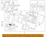 Gm Oem 2013 Xts Seats Tracks Rear Components-cup Holder 13579066. Fixed Price $36.59.