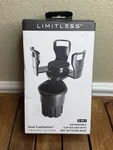 Limitless 2 In 1 Dual Cupstation To Holder 360 Degree Damaged Box. Fixed Price $14.99.