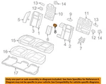 Chrysler Oem 17-23 300 Seats Tracks Rear Components-cup Holder 5ZP61ND2AA. Fixed Price $272.23.