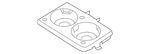Genuine Ford Holder Cup DS7Z-5413562-DG. Fixed Price $51.97.