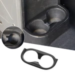 Rear Water Cup Holder Frame Cover Trim Bezel For Jeep Wrangler Jk 2007-10 Carbon. Fixed Price $10.48.