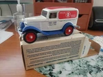 Ertl #3121 1:25 Isky Cams 1932 Ford Panel Van Bank Die-cast New. Fixed Price $24.99.