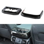 2PCS Rear Center Cup Holder Panel Trim Cover Ford F150 2021+BLACK Wood Grain. Fixed Price $39.99.